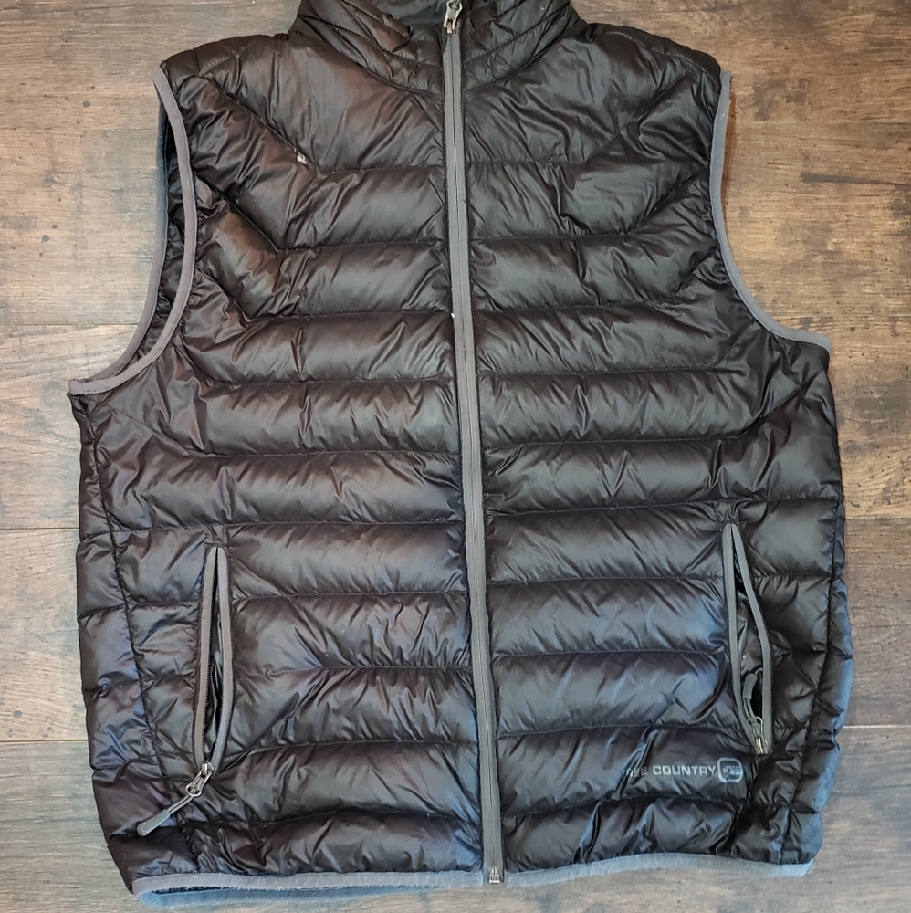 Free country down vest